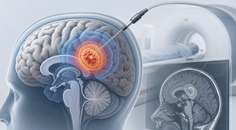 same session litt plus biopsy in unresectable glioblastoma