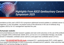 Highlights From ASCO Genitourinary Cancers Symposium 2025