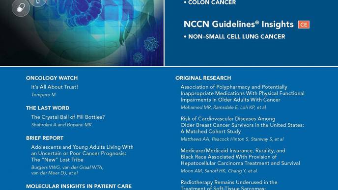 JNCCN: New Evidence on Need to Address Muscle Health Among Patients with Cancer