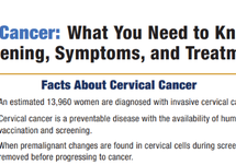 Decision Support Aid: Cervical Cancer Screening, Symptoms, and Treatment